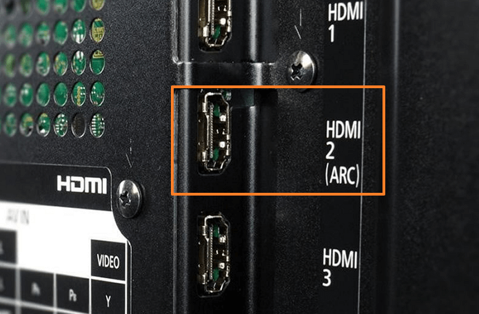 Подключение наушников через порт HDMI ARC