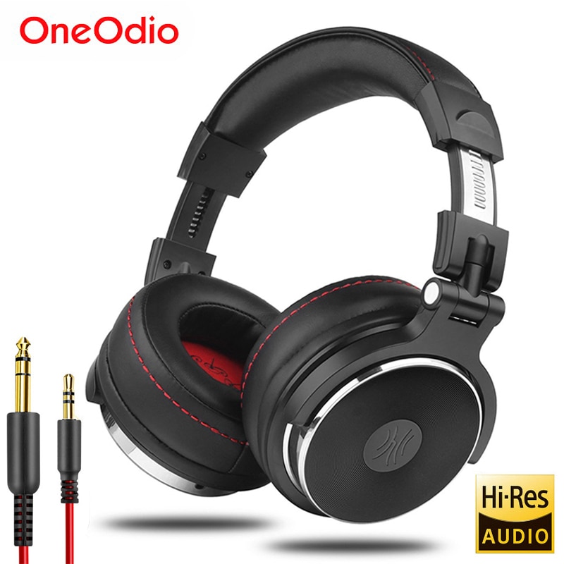 Проводные наушники Oneodio Professional Studio Pro DJ с микрофоном, накладные наушники, Hi-Fi монитор, музыкальные наушники, наушники для ПК, телефона